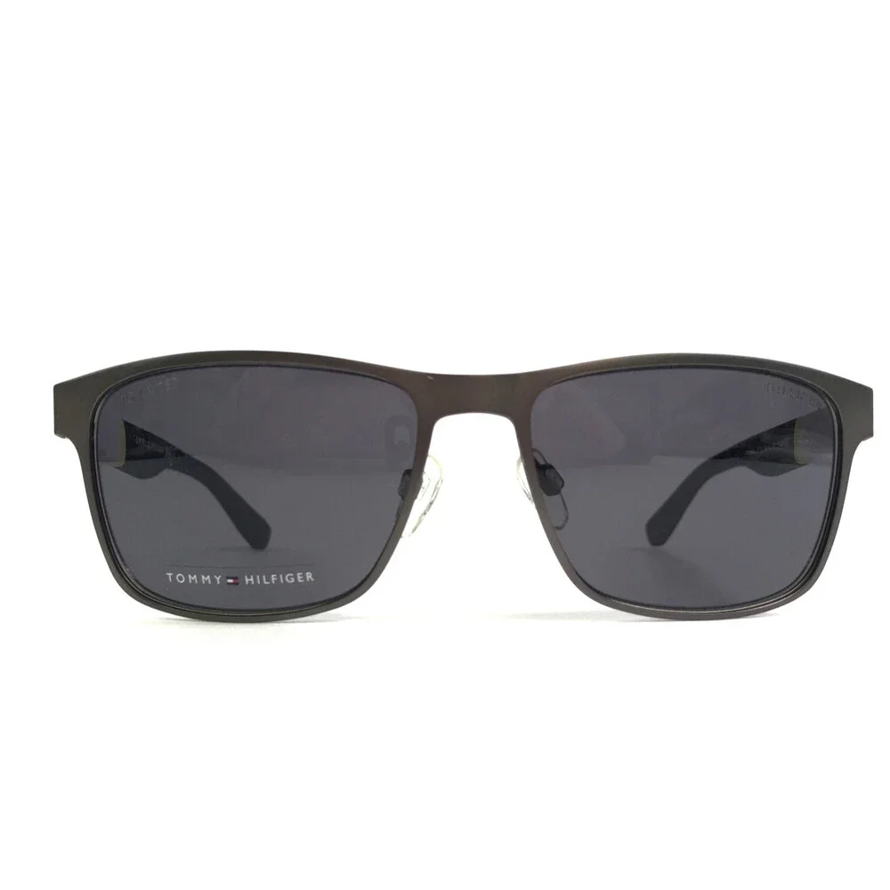 Tommy Hilfiger Sunglasses TH1283/S FO53H Gray Frames with Gray Polarized Lenses